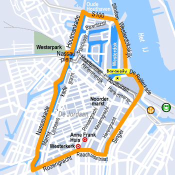 Amsterdam gay Bed and Breakfast Barangay Location