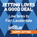 Fly to Fort Lauderdale with Jet Blue