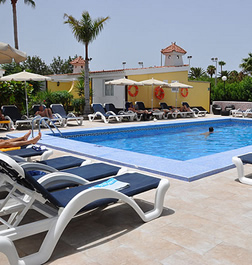 Villas Blancas Maspalomas Gay only clothing optional resort Gran Canaria