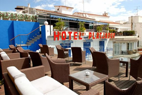 Sitges gay friendly Hotel Platjador