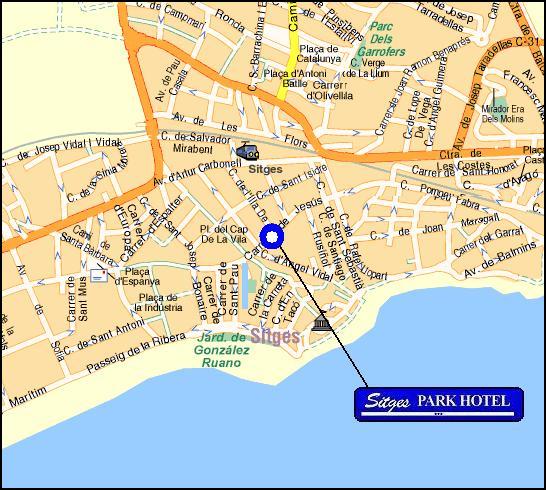 Hotel Sitges Park Location Sitges