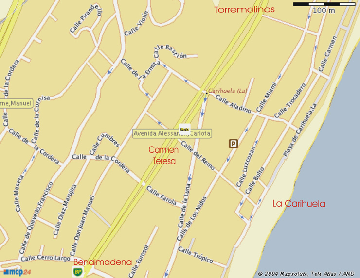 Carmen Teresa Hotel Location Torremolinos