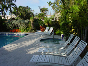 Ft.Lauderdale exclusively gay men's clothing optional The Dunes Guest House