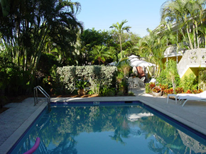 Ft.Lauderdale exclusively gay men's clothing optional The Dunes Guest House