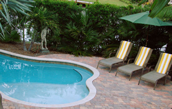 Ft.Lauderdale exclusively gay men's clothing optional The Cabanas Guesthouse and Spa