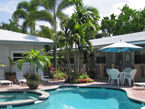 Ft.Lauderdale exclusively gay men's clothing optional Coral Reef Guesthouse