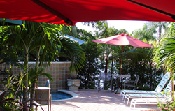 Ft.Lauderdale exclusively gay men's clothing optional The Cabanas Guesthouse and Spa